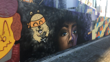 A KLO gas station in Ukraine has painted the largest graffiti mural in Europe 