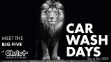 Christ CAR WASH DAYS 2020 under the motto "Meet the big five of Christ"