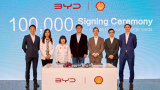 BYD and Shell partner on charging for 100,000 EV customers