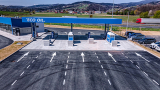 A truck station powered by Hectronic