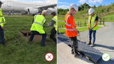 Heavy trench covers are history