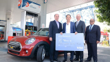 Caltex, HSBC Visa team give away brand new Mini Cooper