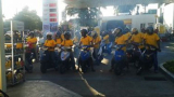 Madagascar drivers see opening of country's first Shell station designed for motorcycles