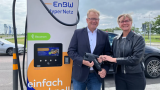 EnBW opens first fast charging park at Leipzig/Halle Airport