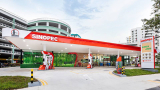 Sinopec opens first gas station outside of China 