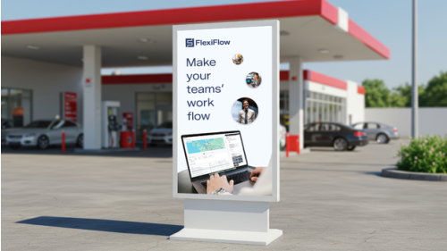 Digital Signage as Operational Infrastructure at Mobility Sites
