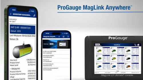 Dover Fueling Solutions® Launches ProGauge MagLink Anywhere™ for Mobile ATG Data Access