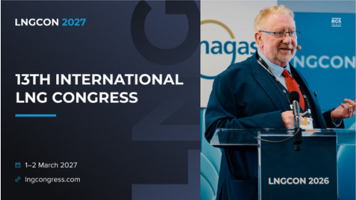 13th International LNG Congress (LNGCON) 2027
