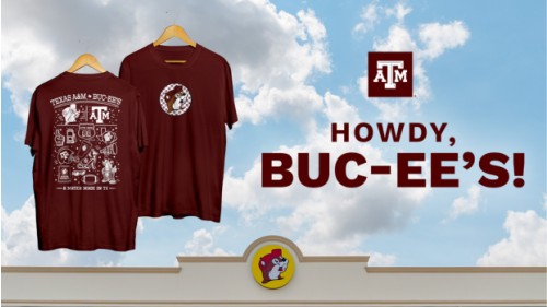 Buc-ee’s, Texas A&M launch first co-branded merchandise collection