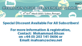 6th Hydrogen & Fuel Cells Energy Summit 2023