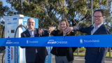 Ampol launches first AmpCharge EV bays at Stockland shopping center