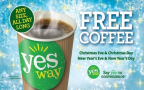 Yesway welcomes new year with free coffee